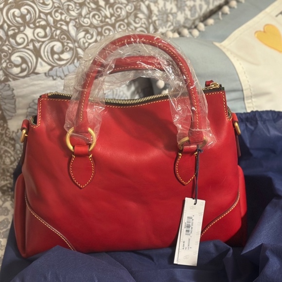 Dooney Florentine Satchel 38 - Picture 2 of 4